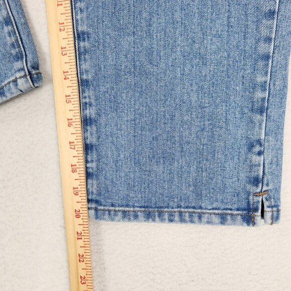 Ralph Lauren Jeans Womens 10 Blue LRL Cropped Medium Wash Mid Rise Capris Casual - Picture 6 of 12